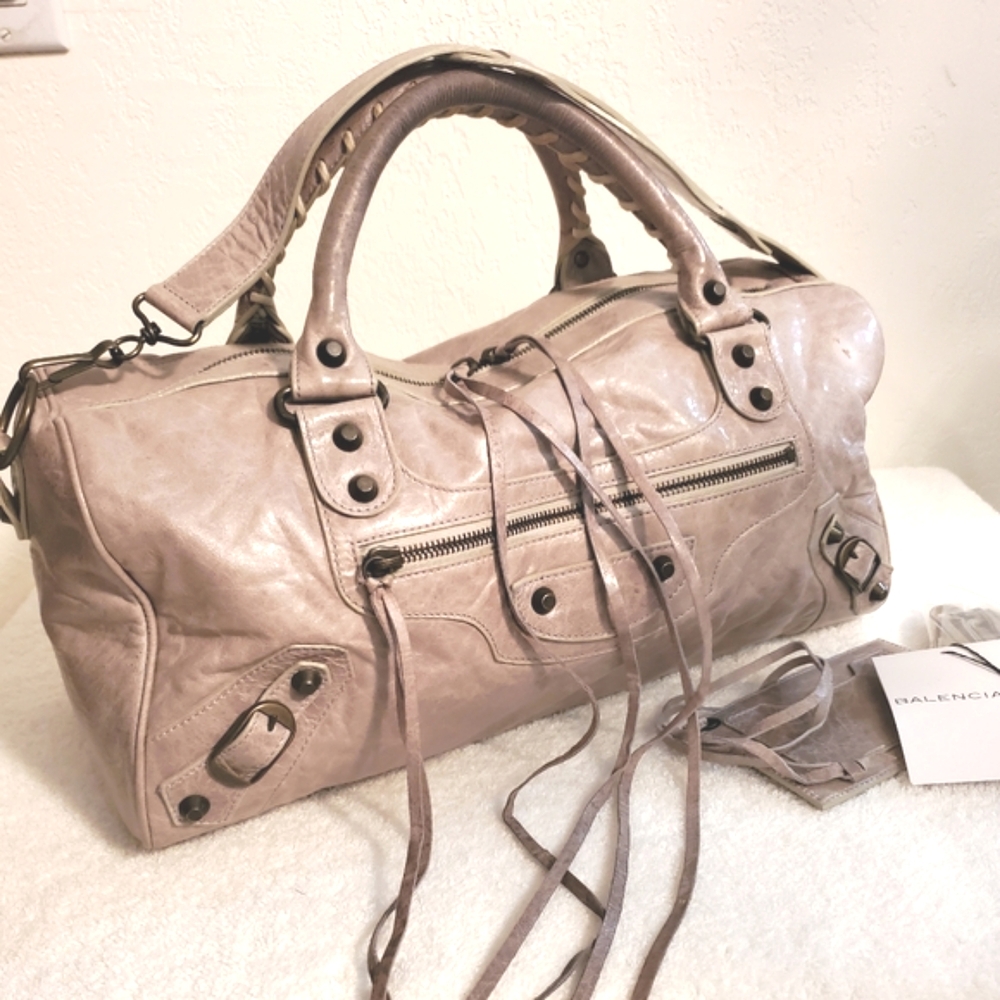Balenciaga Twiggy Bag Light Gray